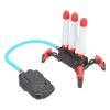WGFOIP Outdoor Soaring Foam Rocket Toy Adjustable Angle Easy to Assemble for Kids Over 6 Years Old view 2
