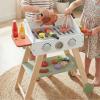 kowaku Wooden Barbecue Grill Toy Realistic Wooden Grill Toy view 4