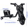 Kids Drift Trike, Electric Drift Trike, Drift Cart, Big Wheel Drifting Tricycle, 12V Ride On Tricycle, Adjustable Seat, 360 Degree Swivel Slide Rear Casters, 9 MPH Speed, Front Brake (Black) view 4