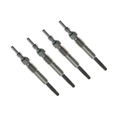 for Megane II 2003 2004 2005 2006 2007 2008 2009 2010 4PCS Engine Starting Tool 11V Heater Glow Plugs Set 8200464077