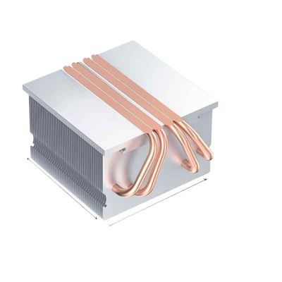 Lamp Heat Dissipation Adapting to Power Consumption TDP400W Semiconductor Heat Sink 4 Heat Pipes Ultra High Performance