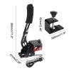 Noteflora USB And Play Handbrake, For PC Racing And Drifting Games With Aluminum Alloy Build And Hall Sensor For LOGITECH G27 G29 G920 T500 T3000(Black) view 2