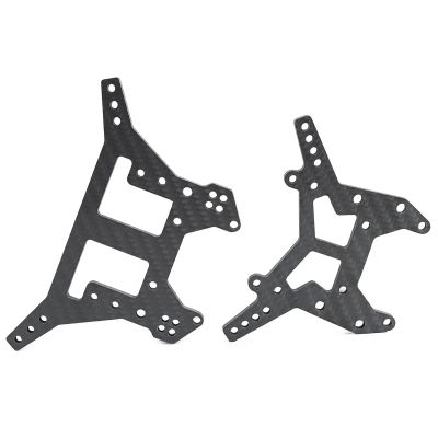 Front Rear Carbon Fiber Suspension Brackets for 1/8 6S Kraton Outsast Metal Upgrade Parts Rc Model Crawler Car Truck Buggy