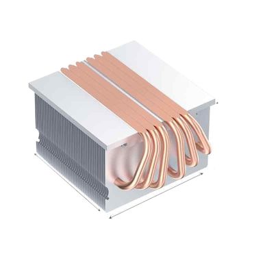 Efficient Semiconductor Heat Sink 6 Heat Pipes TDP:500W Stage Light Cooler Ultra High Performance Heat Sink for COB LED