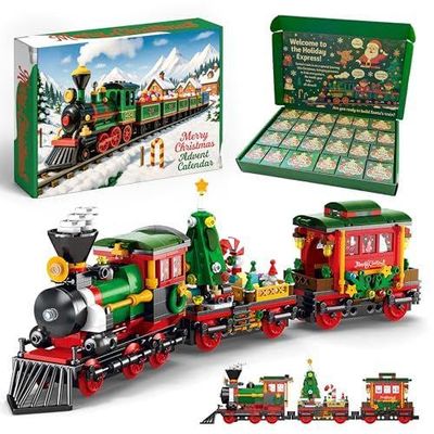 Advent Calendar 2026Christmas Train Building Blocks Set