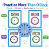 LumiStar Telling Time Reading Clocks Task Boxes Set 5 Packs view 3
