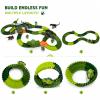 Unimoly Dinosaur Track Toy Set,Kids Ages 3-8, 275Pcs Train & Race Track view 3