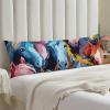 Colorful Cartoon Horses Body Pillow Cover 20x54 Inches - Super Soft Long Pillowcase with Hidden Zipper, Lightweight Breathable Long Body Pillow Cases for Bed Couch Travel view 4