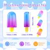 3 Pack Ice Cream Bar Slow Rising Squishy Toys, Cute Food Popsicle Sensory Fidget Squishies for Kids Party Favors Stress Relief Gift view 2
