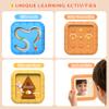 DQMOON Busy Board for 1 Year Old,8-in-1 Travel Toys for Toddler 1-3 on Airplane Car,Montessori Toys Busy Board Busy Cube, Sensory Educational Development Toys,Birthday Gifts for Boy&Girl Baby view 3