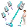 Essovee Kids Vacuum Toy, 4 in 1 Toddler Vacuum Cleaner, Role Play STEM Educational for Girl Boy 3 4 Year Old(Blue) view 1