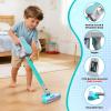 Essovee Kids Vacuum Toy, 4 in 1 Toddler Vacuum Cleaner, Role Play STEM Educational for Girl Boy 3 4 Year Old(Blue) view 3