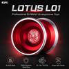 L01 Bi-Metal Yoyo Professional for Kids 8-12 and Adults - Unresponsive Yoyo for Beginners Advance and Pro Plays (Red) view 2