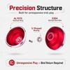 L01 Bi-Metal Yoyo Professional for Kids 8-12 and Adults - Unresponsive Yoyo for Beginners Advance and Pro Plays (Red) view 3
