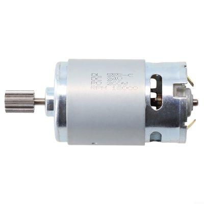 555 24V Car Motor DL 555-C High High Gearmotor Ride Toy Vehicle Replacement Parts 18000RPM 10T(555 24V 18000 10T)
