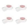 Jiawu Breastmilk Collection Cup, Food Grade 150ml 4 Pack Leakproof Wearable Breastpump Accessories, Replacement Cups with Easy Clean and Reusable Design for M9 Wearable Breastpump view 3
