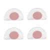 Jiawu Breastmilk Collection Cup, Food Grade 150ml 4 Pack Leakproof Wearable Breastpump Accessories, Replacement Cups with Easy Clean and Reusable Design for M9 Wearable Breastpump view 4