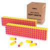 OIMIO Half Length Short Darts 200PCS Compatible with Nerf Pro, Dart Zone Nexus Pro, Aeon Pro, Max Stryker, Worker Short Dart Blasters, Foam Dart Refill Pack (yellow1.4) view 1