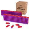 OIMIO Half Length Short Darts 200PCS Compatible with Nerf Pro, Dart Zone Nexus Pro, Aeon Pro, Max Stryker, Worker Short Dart Blasters, Foam Dart Refill Pack (red1.3) view 1