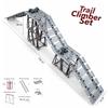 Super Sized RC Bridge Obstacles for 1/30 1/24 1/18 1/12 RC Crawler Trucks, Indoor Rock Crawling Course with Stackable Towers & Ramps (RC Cars Not Included) view 3