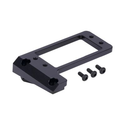 Rc Toys Accessories for Vanquish for Capra F9 Offset Portal Axle DIY for LCG 1/10 Low Center of Gravity Servo Mount RC Crawler for Chassis Parts(Black)
