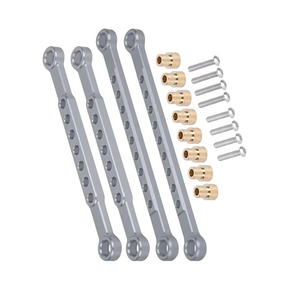 RC Models Spare Parts Compatible with Traxxas for Slash 4x4 BL-2S 4WD Upgrade Parts Aluminum Front Rear Sway Stabilizer Pair Bar Kit Accessories