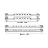 RC Models Spare Parts Compatible with Traxxas for Slash 4x4 BL-2S 4WD Upgrade Parts Aluminum Front Rear Sway Stabilizer Pair Bar Kit Accessories view 3
