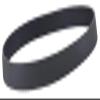 For V-Belt 230J-PJ584 5ribs for DIY Model Motor Belt Parts view 1