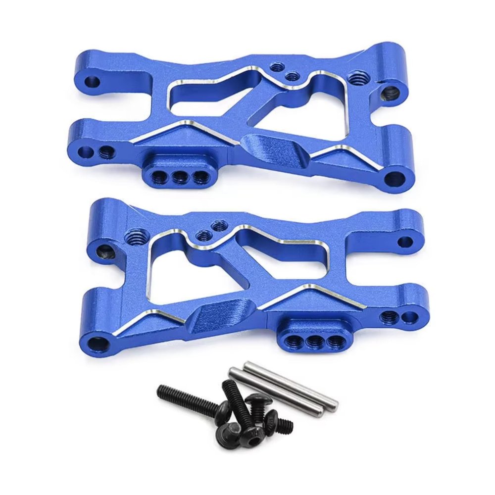 RC Replacement Parts for Traxxas 4-TEC Drift for Mustang 1/10 Rear Lower for Swing Arm D283 Aluminum Alloy(Blue)
