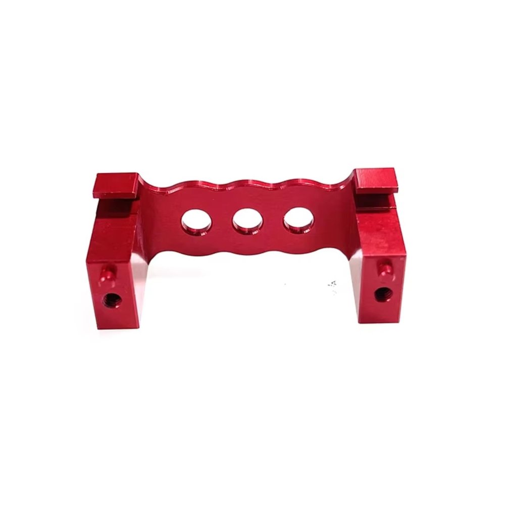 for Wltoys 144001 124016-17-18 124019 Steering Gear Fixed Base for Seat Press Spare Parts RC Car Upgrade Accessories Replace Rc Models Accessories(Red)