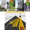 Solar Speed Radar Sign 20"x27"/24"x35" - Flashing LED Speed Limit Display, Solar-Powered Traffic Feedback Board for Highways & Speed-Limited Roads view 4