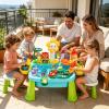 Water Table for Kids Rotating Faucet Fun Sensory Toys view 2