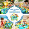 Water Table for Kids Rotating Faucet Fun Sensory Toys view 4