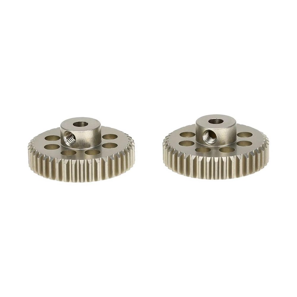 cvking RC Car Upgrade Parts rc Car Upgrade Modification Replacement Parts Accessories 2Pcs General 48DP 3.175Mm 40T Pinion Motor Gear Machine Screws