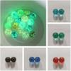 NexusPulse 10Pcs Gold Marbles Glow in The Dark Glass Marbles Ball Luminous Glass Ball Runs,Marble DIY and Home Decoration Dice and Marble(12mm/0.47in) view 3