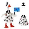 YGEINIT 2026 World Cup Soccer Desk Goose Outfits, 7 Inch Desk Goose Outfits Felt Costume with Pennant, World Cup Decoration for Desktop Goose Statues, Gifts for Soccer Lovers (Blue) view 1