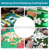 Mahjong Pushers and Racks Non-Slip Acrylic Scalloped Magnetic view 3