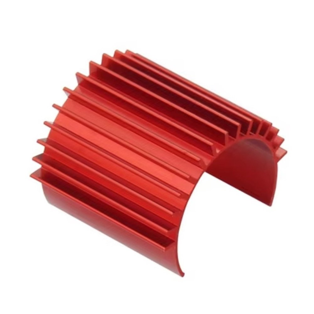 RC Car Upgrade Parts for MN for HPI for Wltoys 1/12 1/16 1/18 rc Car General Accessories Motor Heat Sink for 370 380 Brushless Brushed Electric(Red)