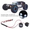 RC Car Angel Eye Headlights, Wireless Front Head Lamp Group for ZD Racing DBX - 07 1/7 RC Vehicle, Dual LED Beads with Multi - Color Flash Function, 6V - 14V Operating view 2