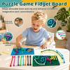 Sensory Activity Board, Silicone Sensory Fidget Toy for Calming, Stress view 3