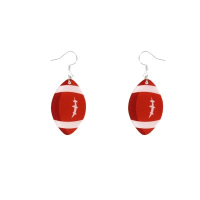 World Cup themed party decoration earrings