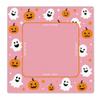 SAFDSGFDB Pink Halloween Pumpkin Ghost Mahjong Mat 31.5 x 31.5 Inch view 1