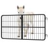 Horse Stall Door Guard, 48" x 24" Yoke Design Stall Gates for Horses, Stall Guard for Horse Barn, Adjustable Height for Ponies and Donkeys view 1