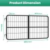 Horse Stall Door Guard, 48" x 24" Yoke Design Stall Gates for Horses, Stall Guard for Horse Barn, Adjustable Height for Ponies and Donkeys view 2