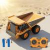 1pc 1: 24 Alloy Bulldozer (9 Channels), Capable of Forward, Backward, Left Turn, Right Turn, and Sound, Suitable As A Christmas and Birthday Gift (555-34) view 1