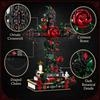modopia Gothic Cross & Roses Flower Bouquet Building Set, Botanical Skull Skeleton Pot Building Kit, Home Office Table Decoration, Valentine's Day Christmas for Women Adults (1334 PCS) view 3