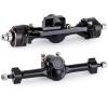 Hobby Fans RC Front and Rear Axles CNC Machined Axle Upgrade Parts for 1/30 Axial SCX30 RC Crawler Accessories (Black) view 1
