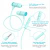 2-Pack Teens Wired Earbuds with Glitter Skyblue Case, School Headphones view 3