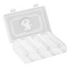 Coin Capsule Storage Box with Adjustable Foam Washers, 60-Piece Professional Coin Holder Case for 19mm to 41mm Collectible, Secure Double-Layer Protection Organizer for Collection Display view 1
