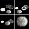 Coin Capsule Storage Box with Adjustable Foam Washers, 60-Piece Professional Coin Holder Case for 19mm to 41mm Collectible, Secure Double-Layer Protection Organizer for Collection Display view 3